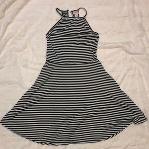 Striped Skater Dress